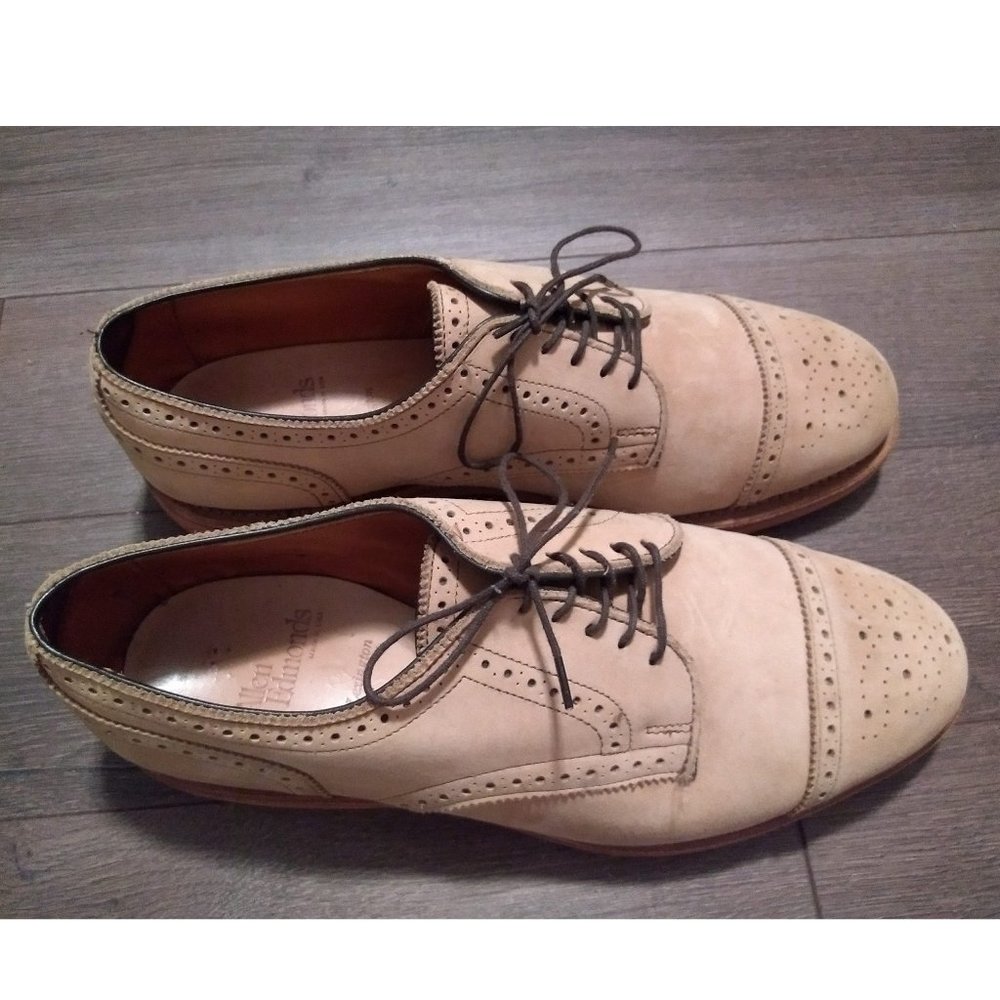 Allen-Edmonds Strandmok Suede Cap-Toe Oxford